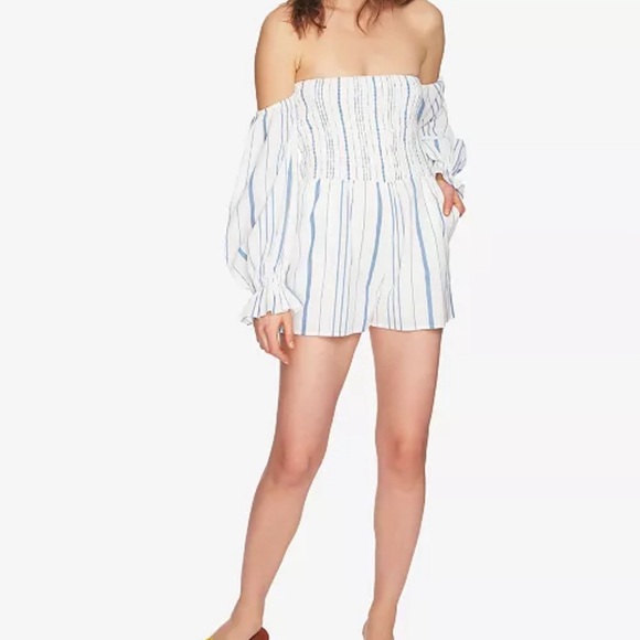 1.STATE's compliment-worthy romper Size Medium NWT - Picture 2 of 9